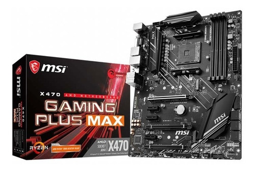 Board - Msi X470 Gaming Plus Max - Amd Ryzen