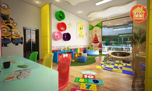 Imagem 16 de 30 de Cobertura À Venda, 370 M² Por R$ 3.845.000,00 - Canto Do Forte - Praia Grande/sp - Co0084