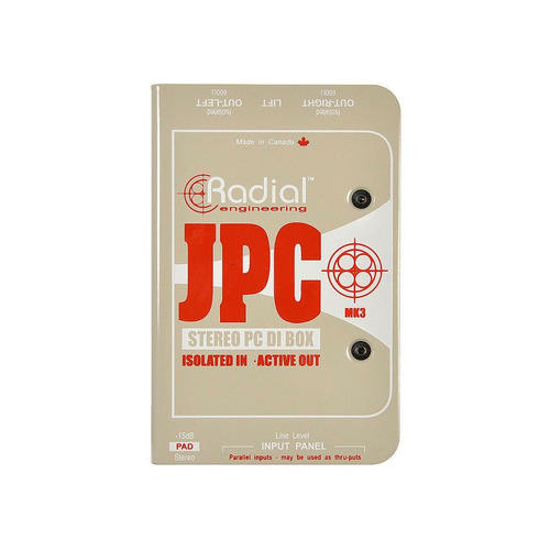 Caja Directa Hibrida P/computadoras, Radial Jpc