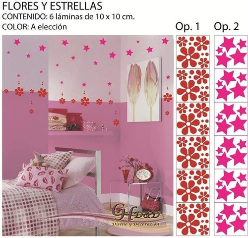 Vinilos Decorativos, Estrellas De 2cm, Vinilo De Corte, 