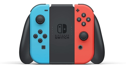 Nintendo Switch 32GB Standard cor vermelho-néon, azul-néon e preto