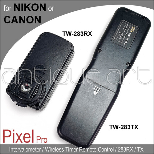 A64 Wireless Timer Remote Control Pixel Pro Nikon Or Canon (Usado)