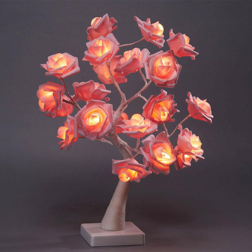 Lámpara De De Lámpara De Árbol De Flor Led Artificial