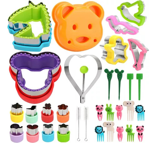 Set Multiformato Para Cortar Pan Y Fruta Mold 32