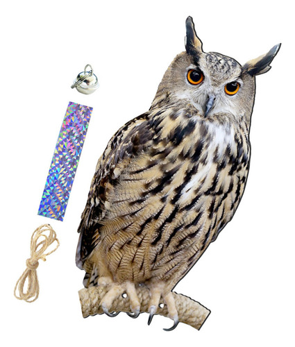 Colgante Para Pájaros, Disuasorio, Búho, Colgante, Pájaros.