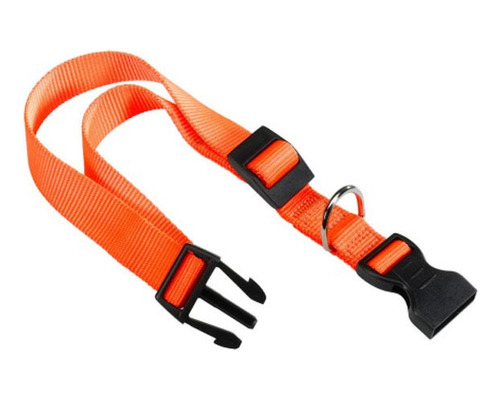Ferplast Collar Orange Nylon Para Perro Ajustable C10/32