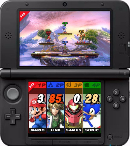 Super Smash Bros - Nintendo 3ds (físico) Id (Reacondicionado)
