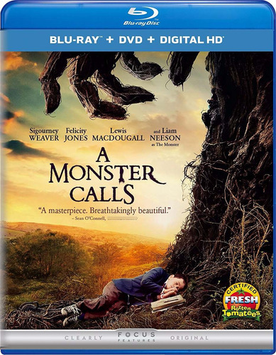 Blu-ray + Dvd A Monster Calls / Un Monstruo Viene A Verme