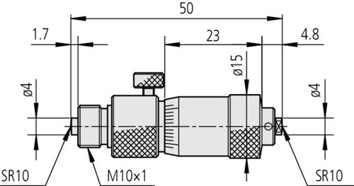 Micrometro Interior 50-1500 Mm. Tub. (137-205), Mitutoyo