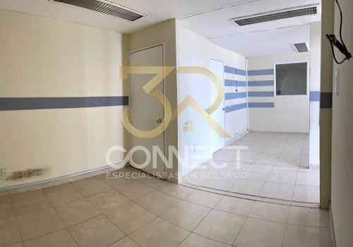 Oficina En Renta En Anzures 7c/2b/1e - Excelente Ubicación - 160 M2