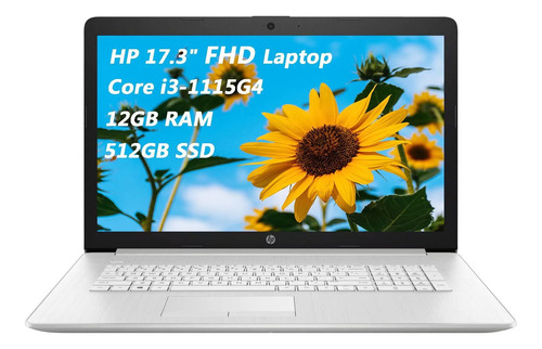 Laptop Hp 17.3  Fhd I3-1115g4 12gb Ram 512gb Ssd W11