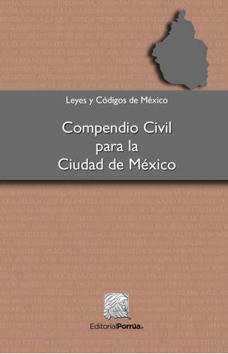 Libro Compendio Civil Para La Ciudad De México