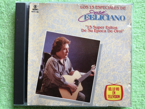 Eam Cd Los 15 Especiales De Jose Feliciano 1989 + Navidad