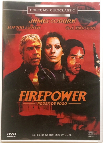 Firepower - Poder De Fogo - Dvd - Sophia Loren