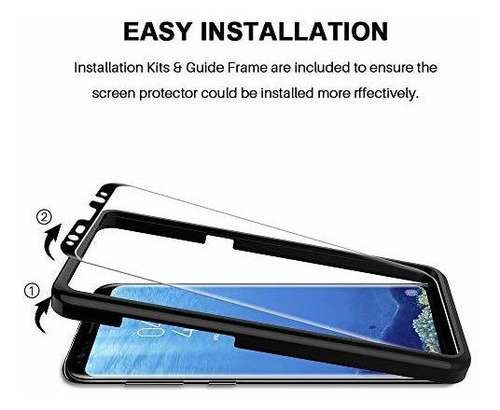 Pantalla Para Samsung Galaxy S8 Vidrio Templado Alineacion