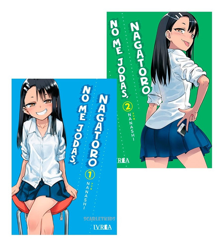 Imagen 1 de 6 de Manga No Me Jodas Nagatoro 2 Tomos Elige Tu Tomo Nanashi Sk