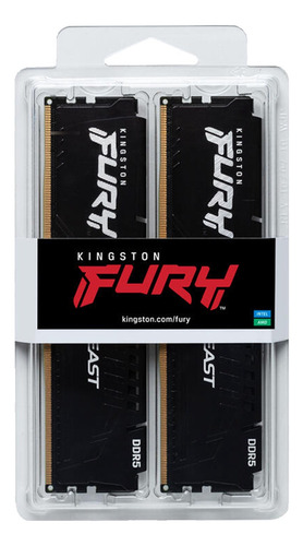 Memoria Ram Ddr5 Kingston Fury Beast 64gb 5200mt/s Expo