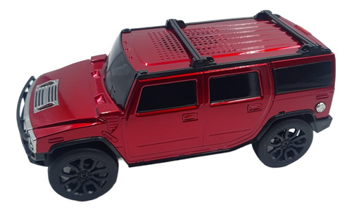 Bocina Camioneta Hummer Usb Bluetooth Portatil Led Radio 