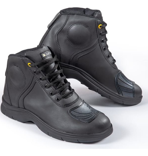 Botas Para Moto Solco City Black En Litto Motos 