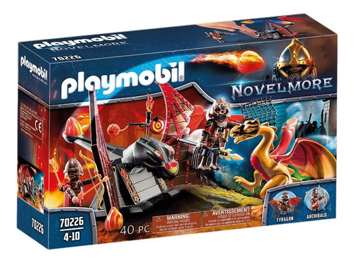 Playmobil 70226 Novelmore Entrenamiento Del Dragon Bandidos