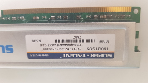Memoria 1gb Ddr2 Talent