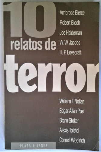 10 Relatos De Terror - Plaza & Janes Barcelona 1996