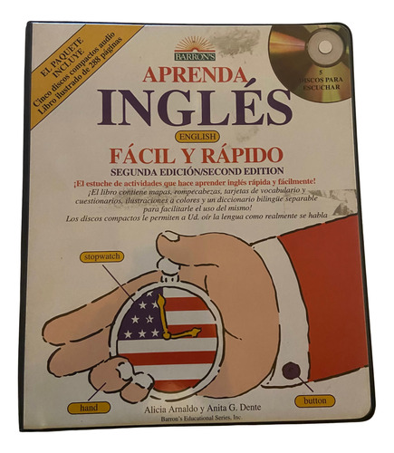 Programa Aprenda Ingles Facil Y Rapido Barron´s 5 Cds