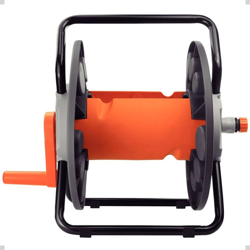 Suporte Enrolador Giratório Mangueira De Jardim Tramontina