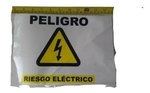 Señalizaciones Riesgo Eléctrico Autoadhesiva