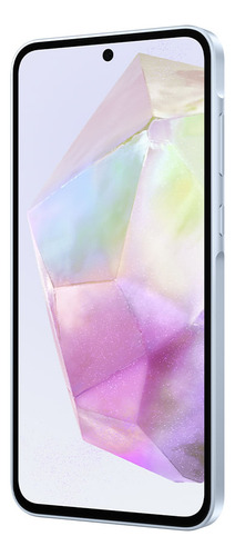 Teléfono celular Samsung Galaxy A35 5g, cámara triple de hasta 50 MP, pantalla 6.6, 128 GB, azul claro - Excelente (Reacondicionado)
