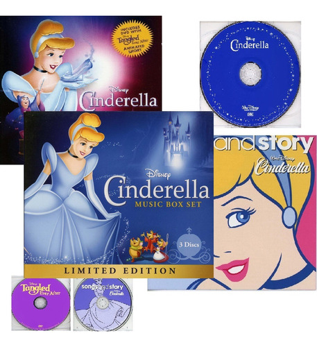 Cinderella Soundtrack + Tangled Ever After  Limited Edition