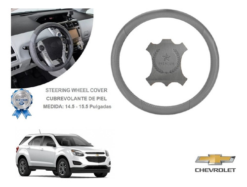 Funda Cubrevolante Gris Piel Chevrolet Equinox 2016