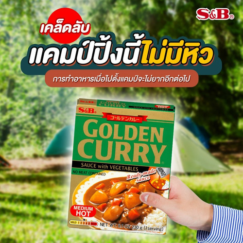 Imagen 3 de 6 de Golden Curry Sauce Vegetales S&b Origen Japon Medium Hot