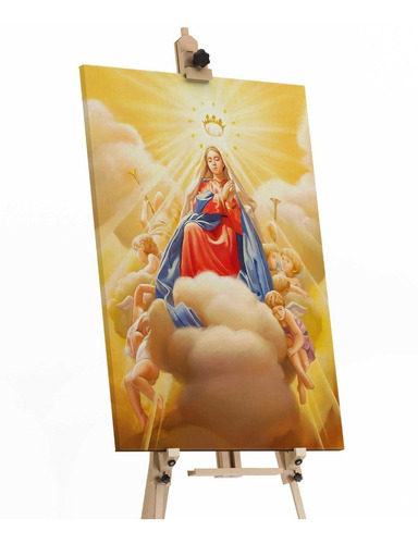 Quadro Nossa Senhora | Maria Mãe De Deus Grande 100x76 Cm