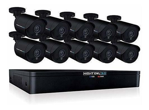 Seguridad Hogar Night Owl Canal Camara 1 Tb Hdd Dvr