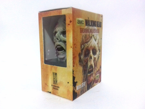 The Walking Dead Cabeza De Zombie Y Libro De 32 Paginas