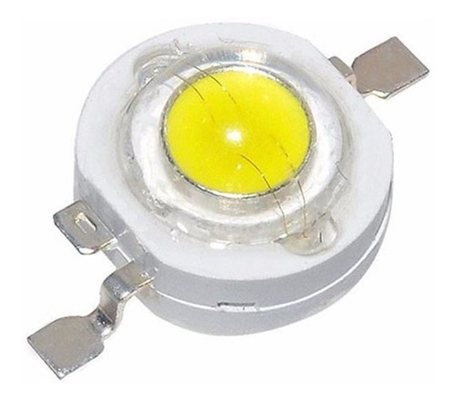 Led Potencia 3 Watts Blanco Calido Smd Power Led 3.3v 5 Pcs