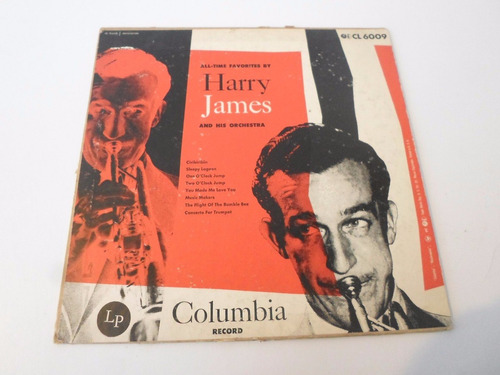 Harry James - All Time Favorites - Vinilo 10 Pulgadas Usa