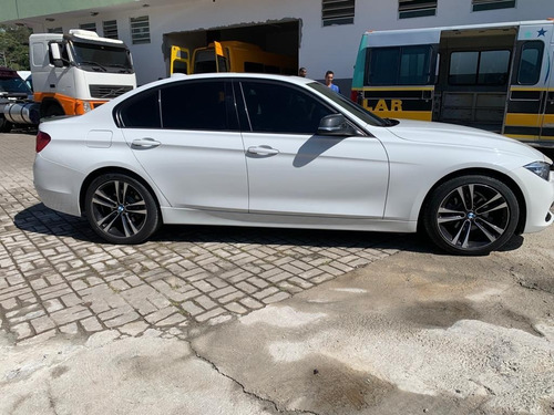 Imagem 4 de 15 de Bmw 320i Sport Gp 2018 Branca C/ Teto Solar