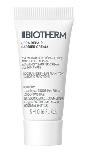 Biotherm Crema Cera Repair Barrier Travel Mini 5ml 