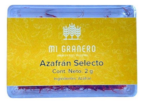 Azafran Español 2 Gramos