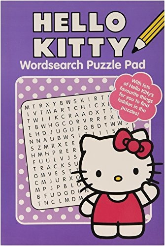 Libros De Cocodrilo Hello Kitty Wordsearch Pad Series 9878h