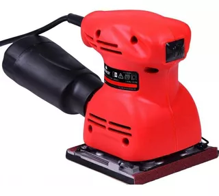 Lixadeira Orbital 200w Worker Com Coletor De Pó 976075 Cor Vermelho 220V