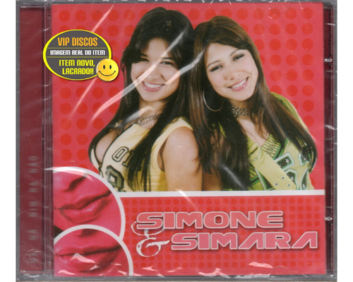 Cd Simone E Simaria - Primeiro Álbum - Original Lacrado Raro