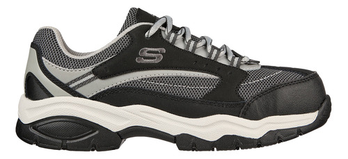 Zapatilla Skechers Work Biscoe Negro