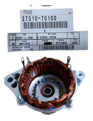 Conjunto Estator Alternador Toyota Celica Camry 100% Origina