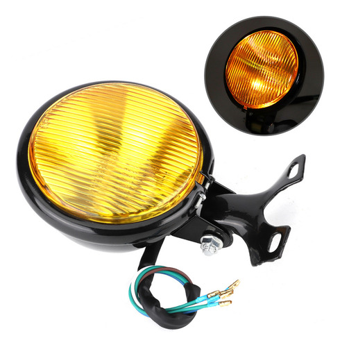 Faro De Moto Universal De Estilo Retro Vintage
