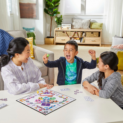 Juego Monopoly Junior 2 Juegos En 1 Hasbro
