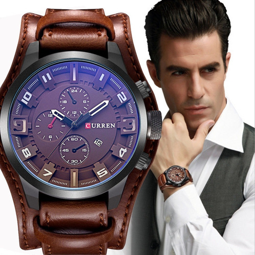 Imagem 5 de 8 de Relógio Curren Masculino Importado Original 8225 Nota Fiscal