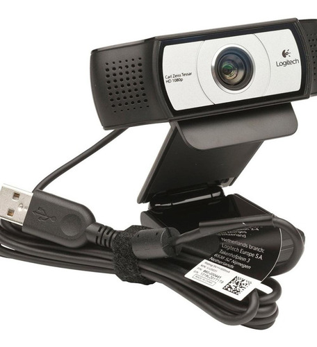 Webcam Logitech C930e Full Hd Com Microfone - Novo